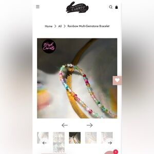 The Golden Carrot Margaret Solow Rainbow Jori multi-gemstone bracelet